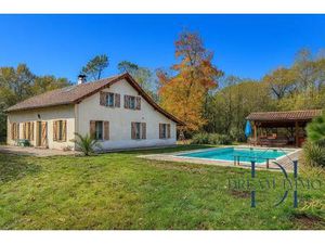 Havre de paix isolé dans la forêt landaise