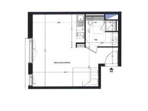 Location Appartement T1 à Rezé (44400) : à louer T1 / 31m² Rezé