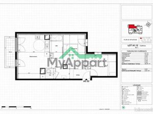 Location meublée appartement 3 pièces 58 m² à Sartrouville (78500)  1 500 €