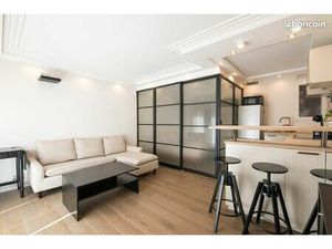 Loc à l'année t1 meublé 30 m2clim terrasse