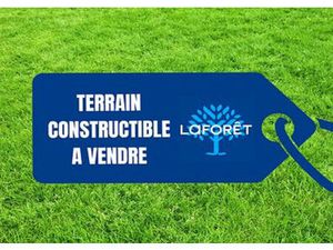 TERRAIN VIABILISE EN BORDURE 821M2