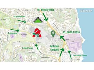 Local activite - centre commercial auchan martigues