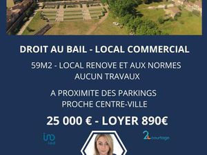 Vente Local d'activités 59 m²