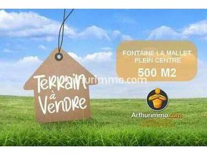 Vente Terrain à Fontaine-la-Mallet (76290) : à vendre / 500m² Fontaine-la-Mallet
