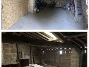 Grange  terrain cultivable et caves