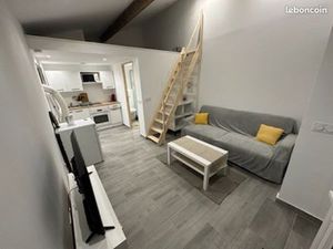 Studio meublé 22 m² avec extérieur – Cournonterral – Location 1 à 3 mois