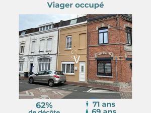 Viager occupé - Maison T5 de 130 m2 - Monsieur 71 ans  Madame 69 ans
