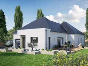 Vente maison neuve 4 pièces 122 m² à La Croix-en-Touraine (37150)  341 000 €
