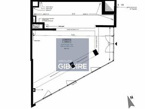 Location Local commercial 71m² ANGERS 49100