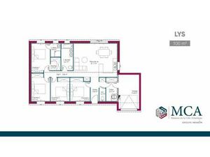 Vente maison 3 pièces 68 m² Boucau (64340)