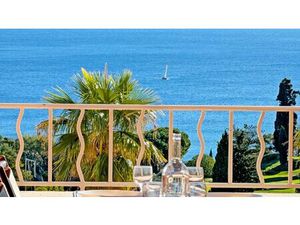 A vendre AGAY CAP ESTEREL LE VILLAGE 2 pièces traversant exposé au Sud  vue mer panoramiqu