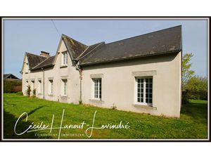 ST AUBIN DES PREAUX - 5 KM de la plage de Kairon. Maison pierre 202 m² - 5 chbres - Terrai