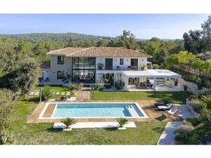 Maison moderne au calm avec piscine - Roquefort les Pins