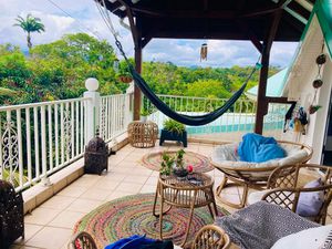 T2 meublé - haut de villa