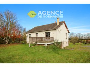 Pavillon avec sous-sol et grand terrain à vendre à La Ferté-en-Ouche