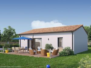 Vente maison neuve 3 pièces 66 m² à Coussay-les-Bois (86270)  112 678 €
