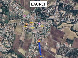 Vente terrain 775 m² à Lauret (34270)  187 000 €