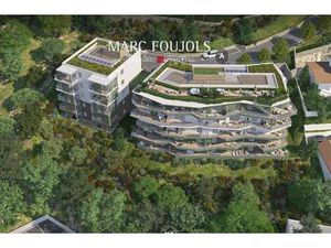 Nice Sainte-Marguerite - 3 pièces dernier étage avec parking et piscine