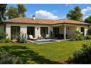 Terrain avec maison neuve à vendre