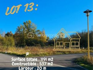 Terrain 1 191 m² Guignicourt