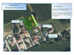 Terrain 900 m² Saint Andre De Corcy