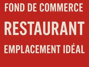 Fond de commerce - emplacement idéal restaurant