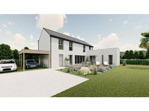 Terrain avec maison neuve à vendre