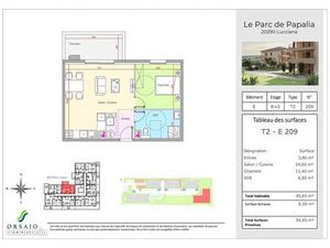 Appartement 2 pièces 47 m²