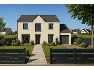 Terrain avec maison neuve à vendre