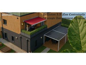 Plateau à Aménager (+/-)120M2 avec terrasse (+/-) 25M2 + Annexe