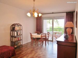 Agréable appt 2 pièces meublé  traversant   balcon terr  parking