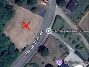 Terrain 2075 m² proche Argenton