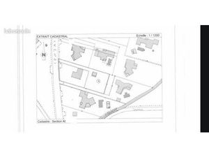 Terrain constructible 887m2