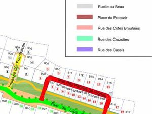 Terrain Ahuy clos des Aiges viabilisé