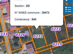 Terrain + Chemin accès SARDIEU 60 000