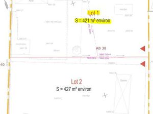 Terrain à bâtir de 421 m² – Monestier-de-Clermont
