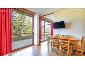 Appartement Villages du Bachat pied des pistes + télésiège avec terrasse orientée sud-oues