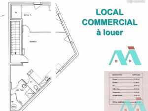 Local commercial 56 m² Le Castellet
