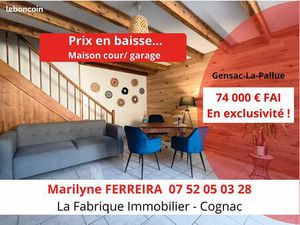 Maison 2 pièces 60 m²