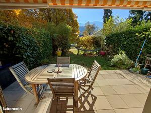 RARE SUR GIERES : Grand T4 en rez-de-jardin