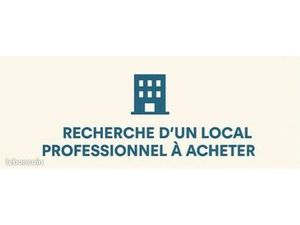 Recherche locaux professionnels à vendre