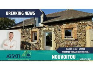 Maison 3 pièces 65 m²