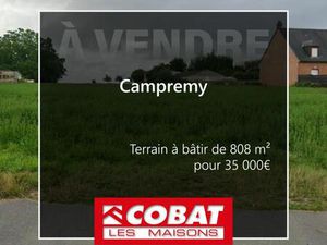 Terrain 808 m² Campremy