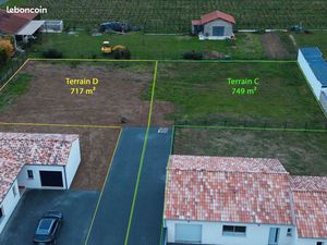 2 Terrains de 717 m² et 749 m² à LAGRAVE