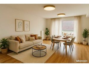 4P 92m² Truchtersheim terrasse et cuisine équipée