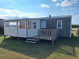 Mobil-home au camping-plage de Meneham (Kerlouan – Finistère nord)
