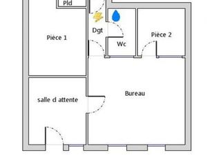 LOCAL PROFESSIONNEL rue St Hilaire en centre ville