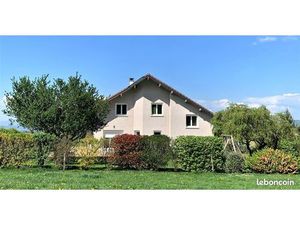 Location maison meublée - 5 chambres – 140 m² – Villaz (74370) / 10 min Annecy – Vue monta