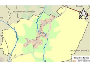 Prox Caudry Cambrai 1200m² Troisvilles Bertry