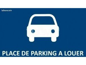 A louer Place de parking
